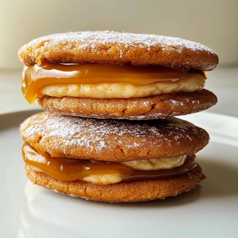 Apple Cider Whoopie Pie Cookies with Caramel