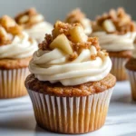 Apple Crisp Cupcakes