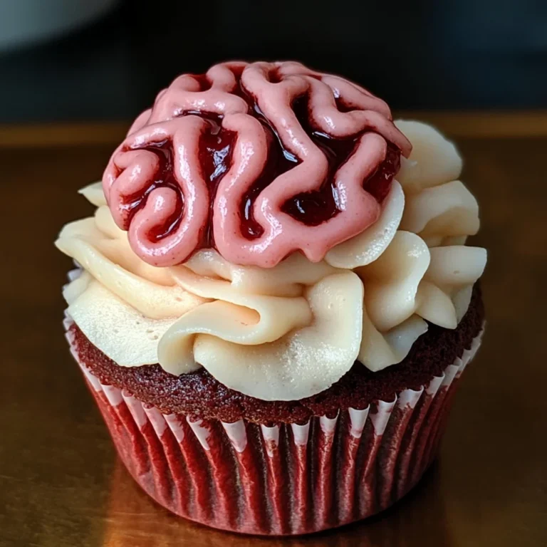 Bleeding Brain Cupcakes