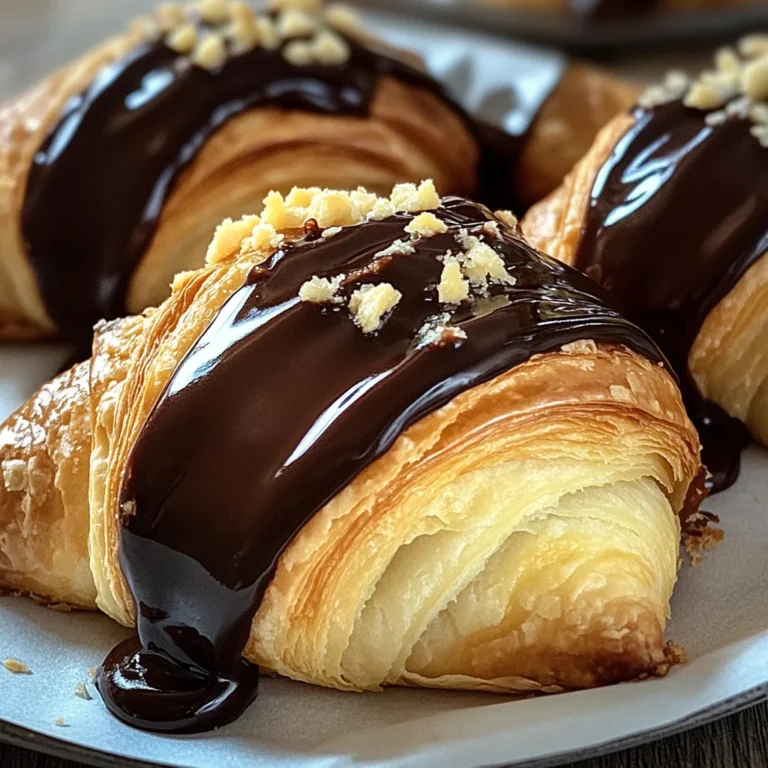 Boston Cream Pie Croissants