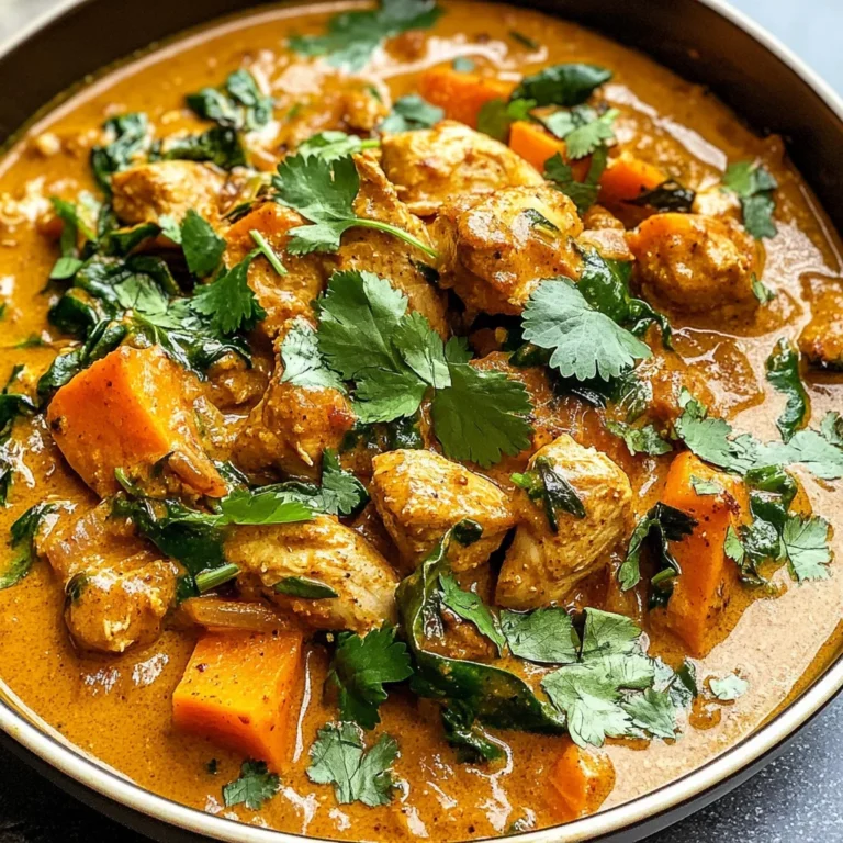 Chicken Sweet Potato Curry