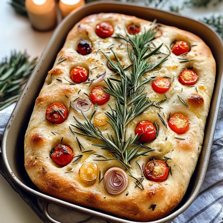 Christmas Tree Focaccia