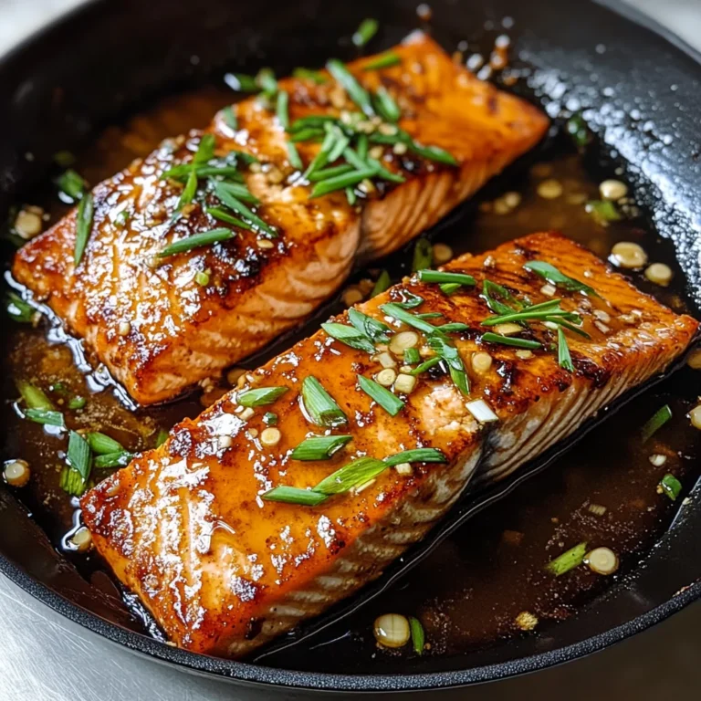 Crispy Honey Garlic Glazed Salmon Recipe