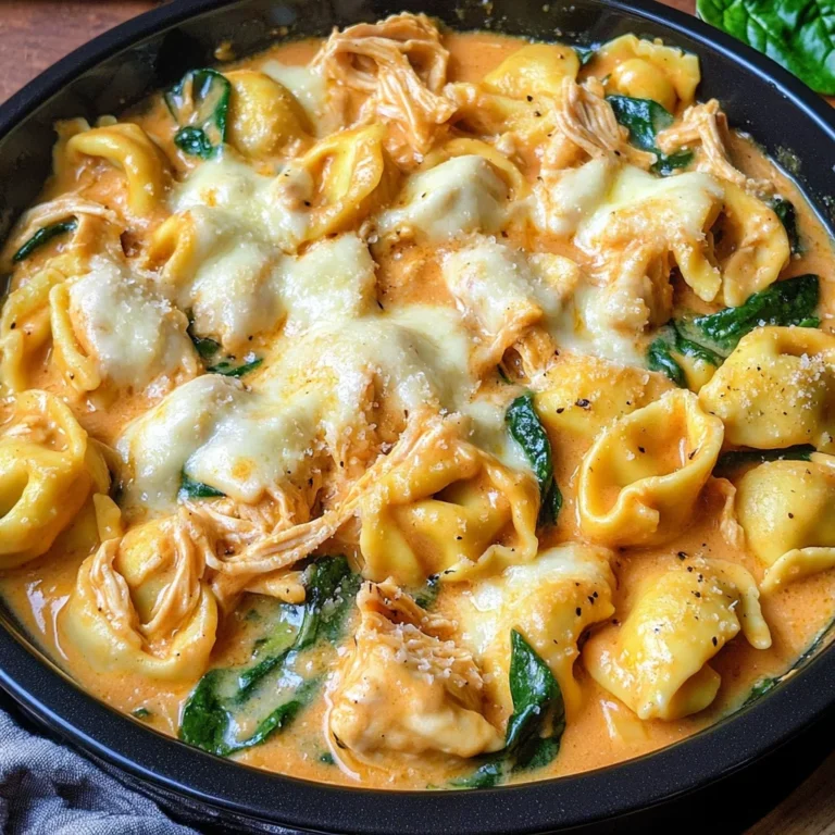 CrockPot Chicken Tortellini
