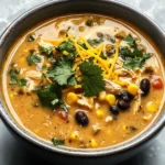 Easy Chicken, Poblano, and Black Bean Soup (Small Batch)