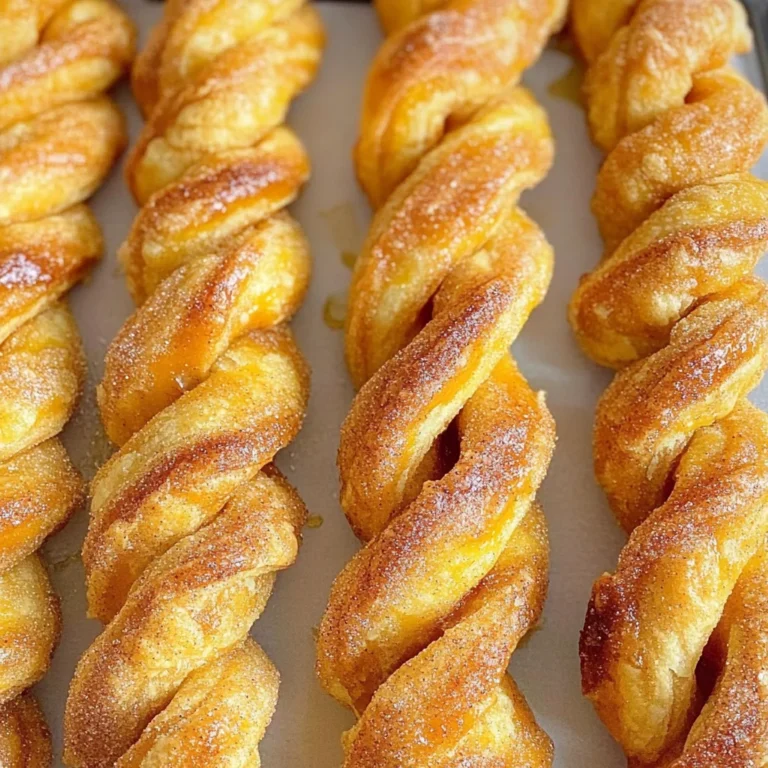 Easy Pumpkin Pie Twists