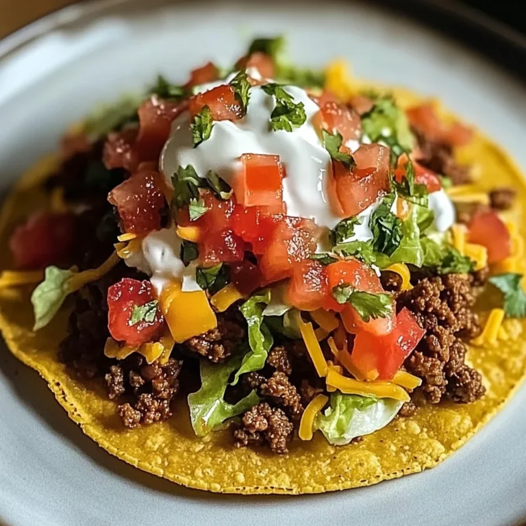 Ground Beef Tostadas