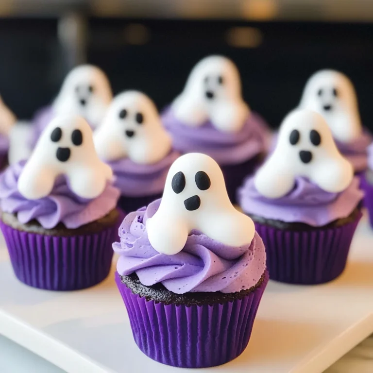 Halloween Ghost Cupcakes