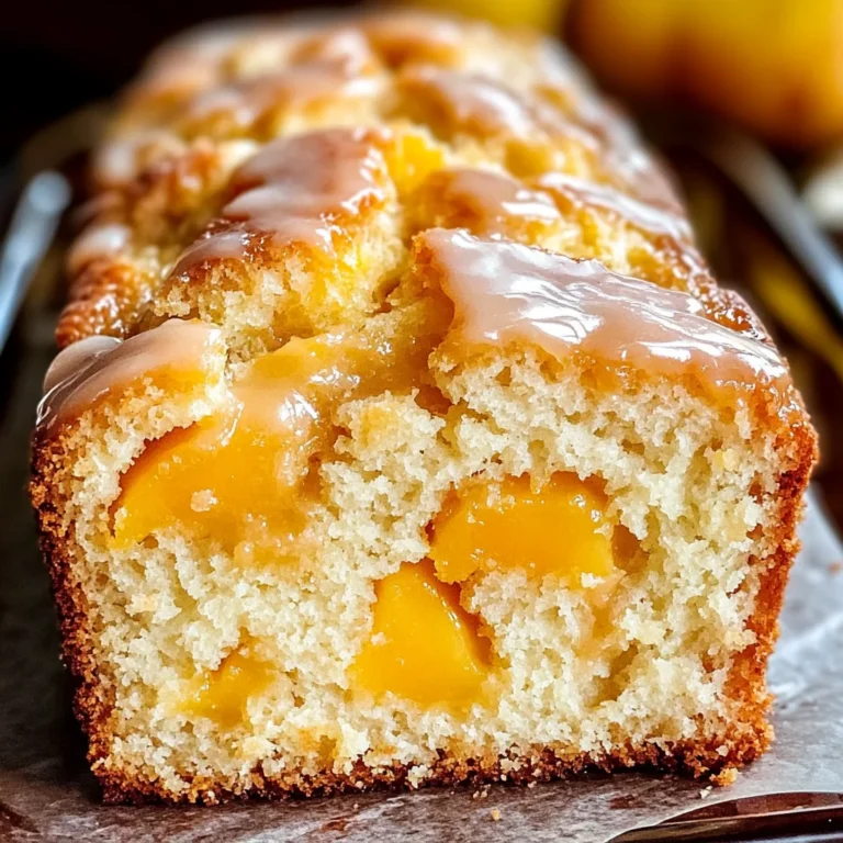 Heavenly Peach Bread