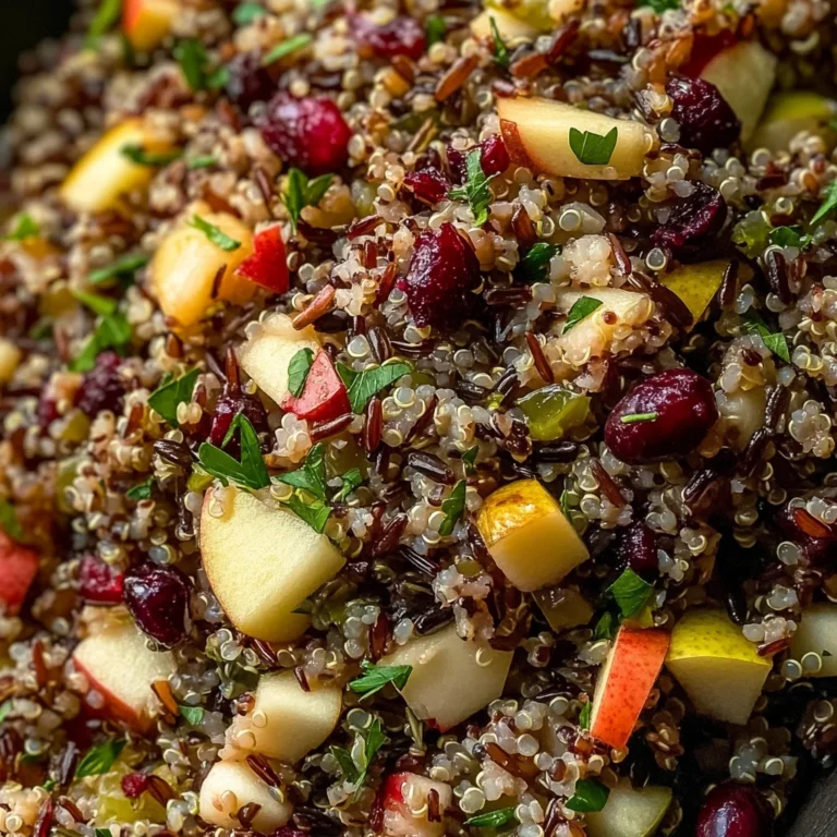 Herbed Wild Rice Quinoa Stuffing