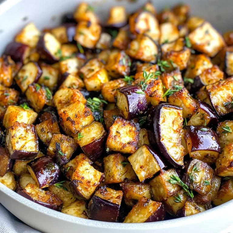 Low-Calorie Air Fryer Eggplant