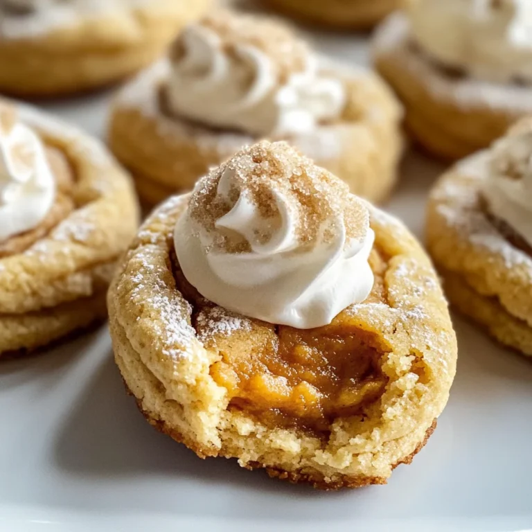 Pumpkin Pie Cookie Recipe