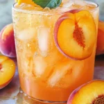 Refreshing Peach Lemonade