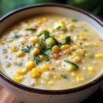Summer Fresh Corn and Zucchini Chowder