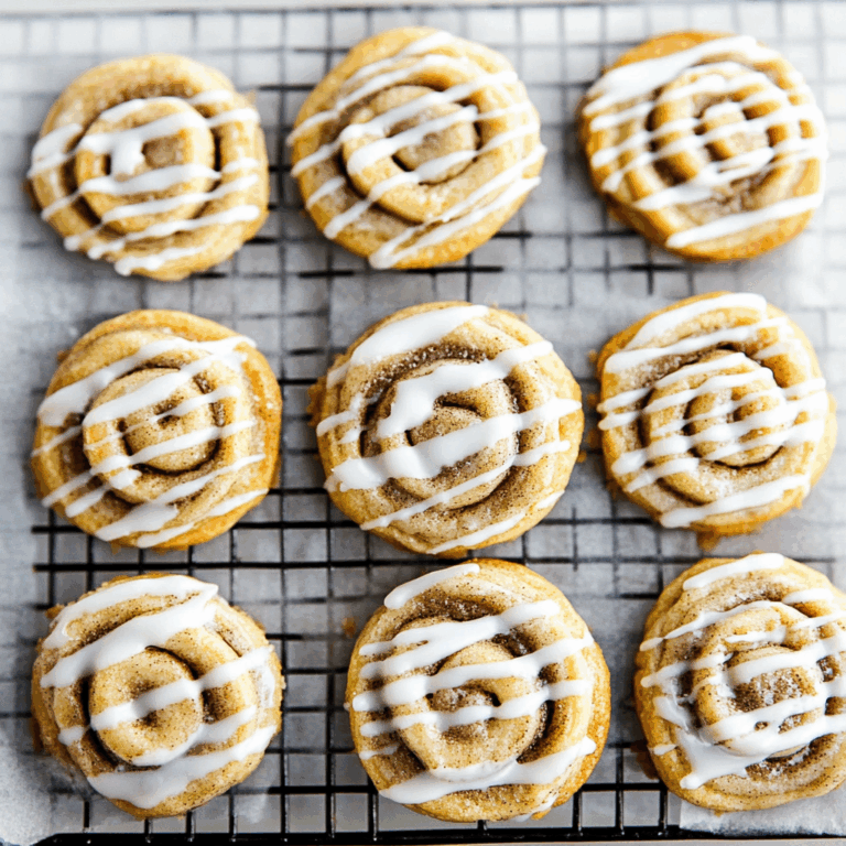 Easy Cinnamon Roll Cookies