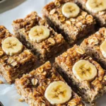 Banana Oatmeal Bars
