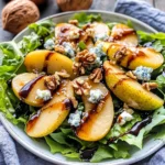 Caramelized Pear and Blue Cheese Salad: A Sweet and Savory Delight