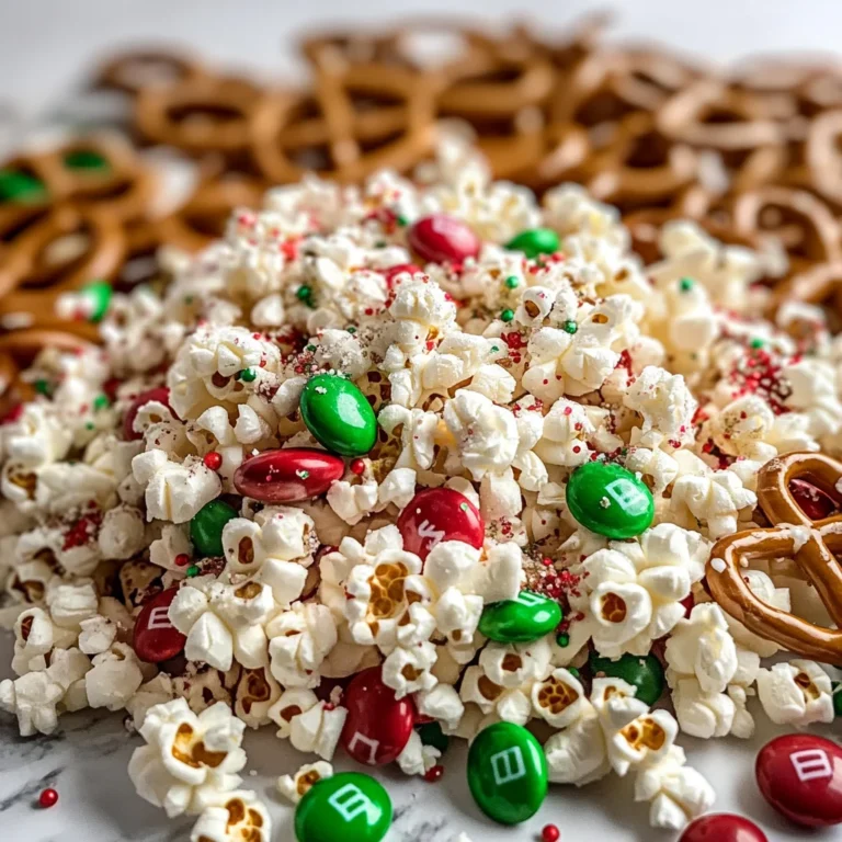 Christmas Popcorn Recipe (Christmas Crunch)