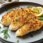 Crispy Parmesan Crusted Fish