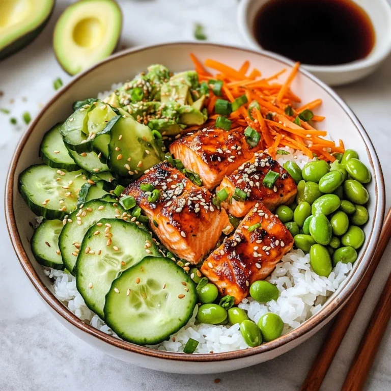 Crispy Salmon and Rice Bowl