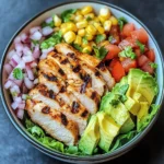 Easy Low-Calorie Chicken Burrito Bowl Packed with Bold Flavors