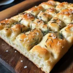 Easy Rosemary Garlic Focaccia Bread Recipe