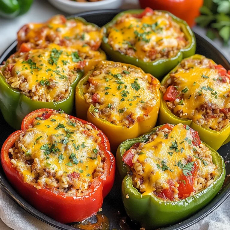 Easy Stuffed Bell Peppers