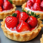 Fresh and Delicious Strawberry Tartlets Recipe