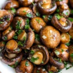 Garlic Butter Mushrooms & Onions