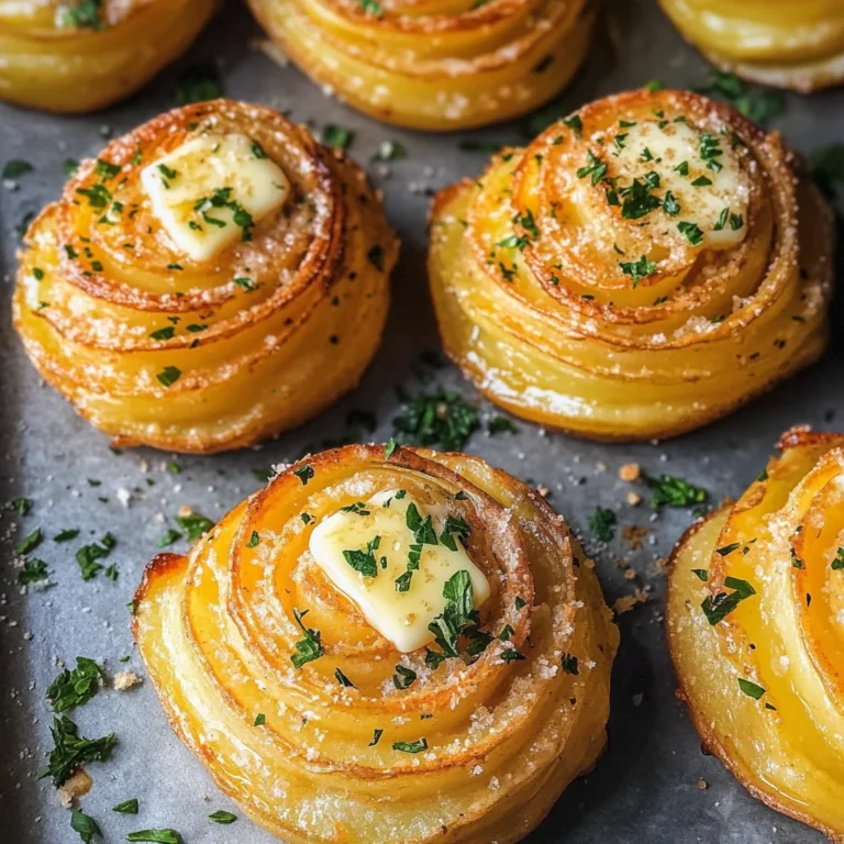 Garlic Parmesan Duchess Potatoes