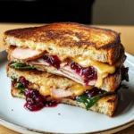 Ham Cheddar Cranberry Melt