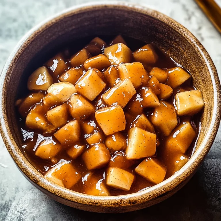 Homemade Apple Pie Filling