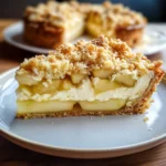 Mascarpone Apple Crumble Torta
