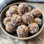No-Bake Chocolate Coconut Graham Balls