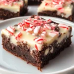 Peppermint Bark Brownies
