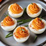 Pumpkin Patch Deviled Eggs