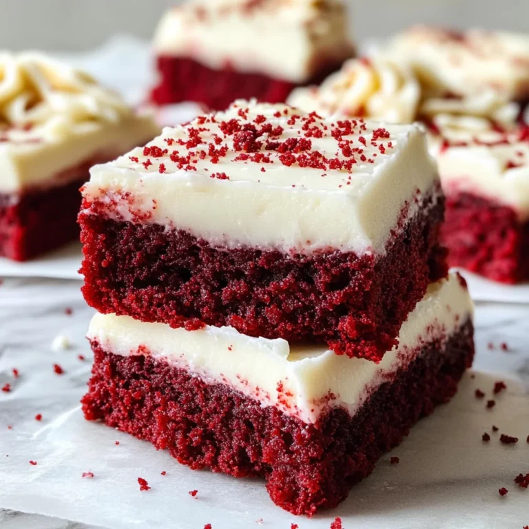 Red Velvet Cookie Bars