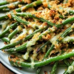 Roasted Parmesan Green Beans