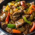 Slow Cooker Pepper Steak Recipe