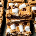 S'mores Cookie Bars