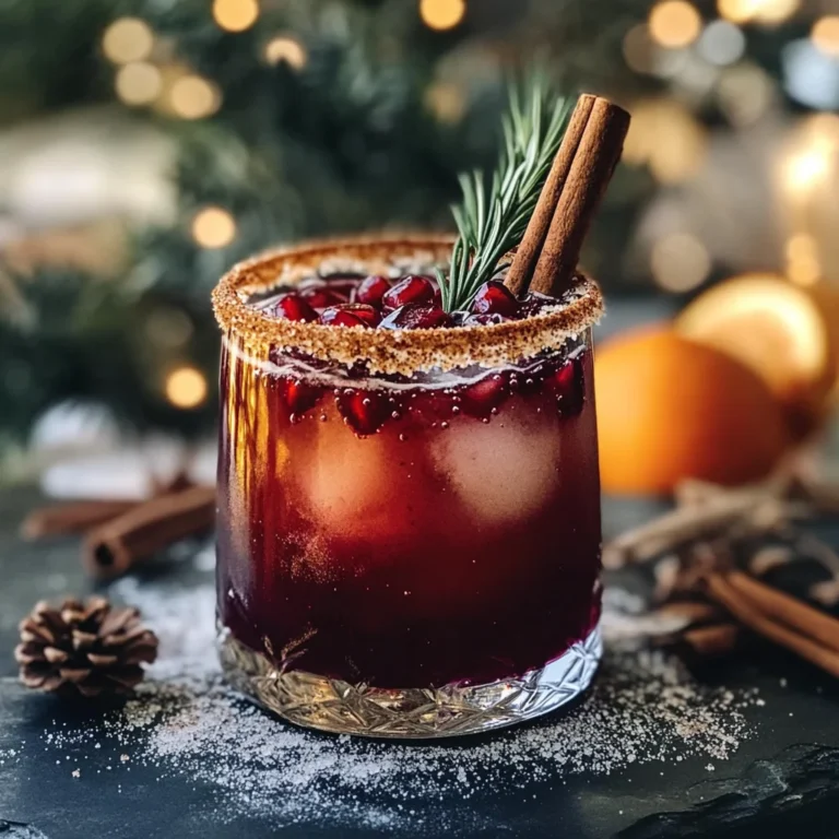 Spiced Christmas Margarita