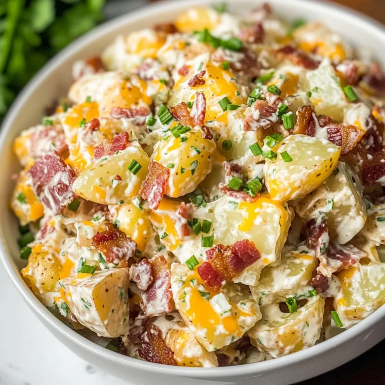Steakhouse Potato Salad: A Creamy, Flavor-Packed Side Dish