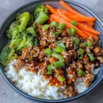 Teriyaki Turkey Rice Bowls