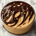 Vegan Peanut Butter Mousse (with a Chocolate Ganache!)