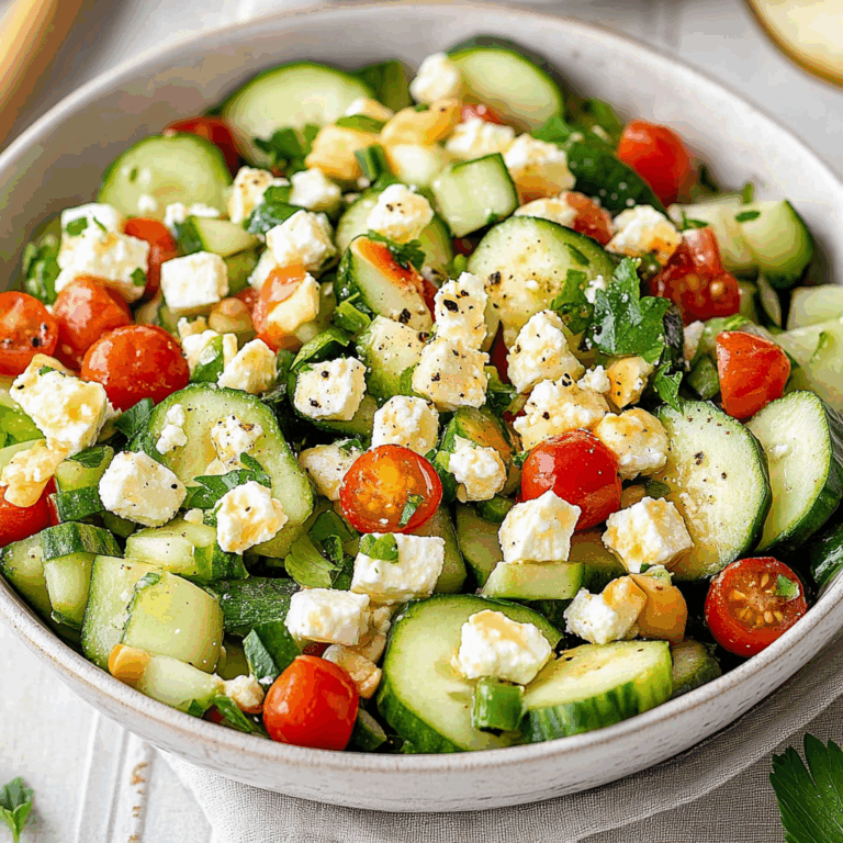 Cucumber Feta Salad Recipe