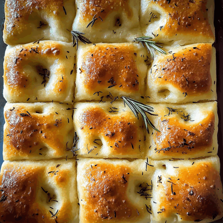 Easy Focaccia Bread Recipe
