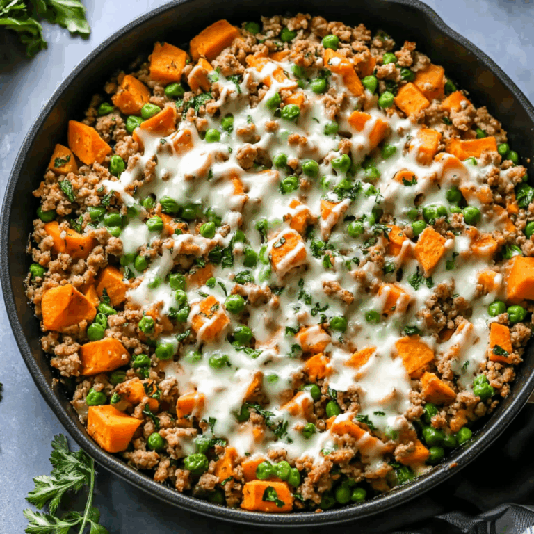 Ground Turkey Sweet Potato Bake Recipe