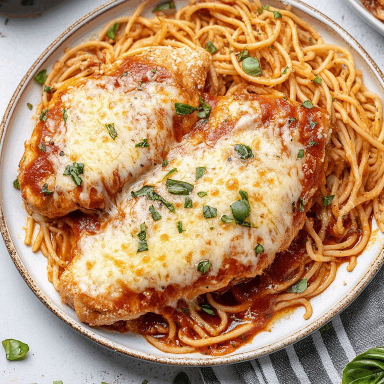 Healthy Chicken Parmesan Recipe