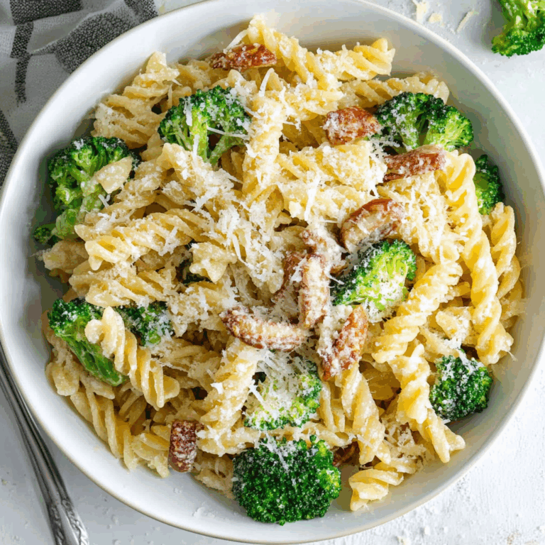 Light and Healthy Broccoli Pasta