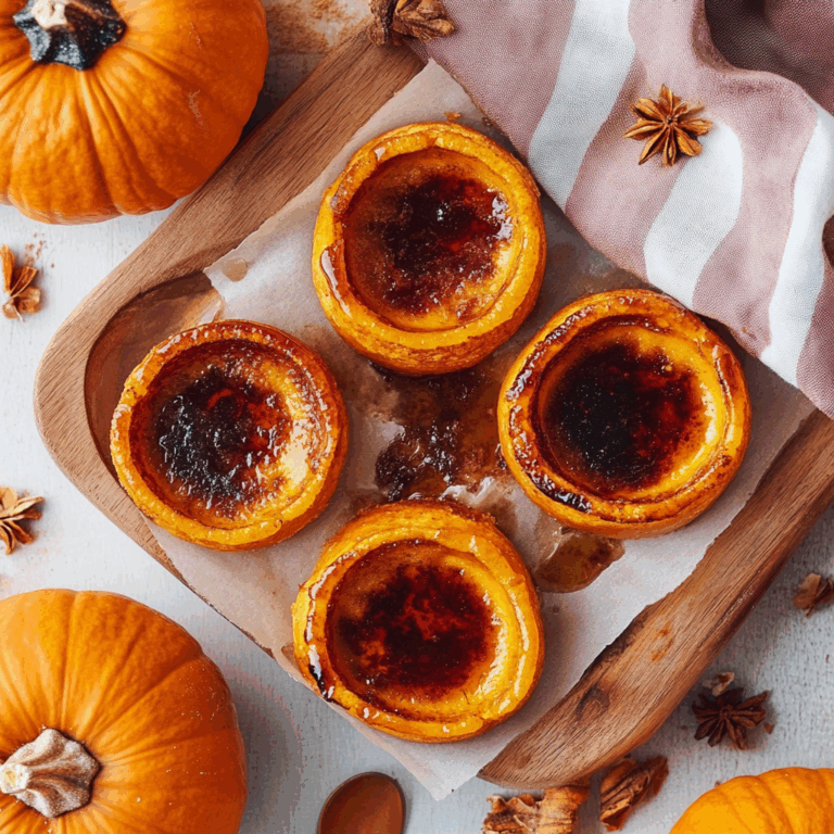 Pumpkin Spice Crème Brûlée